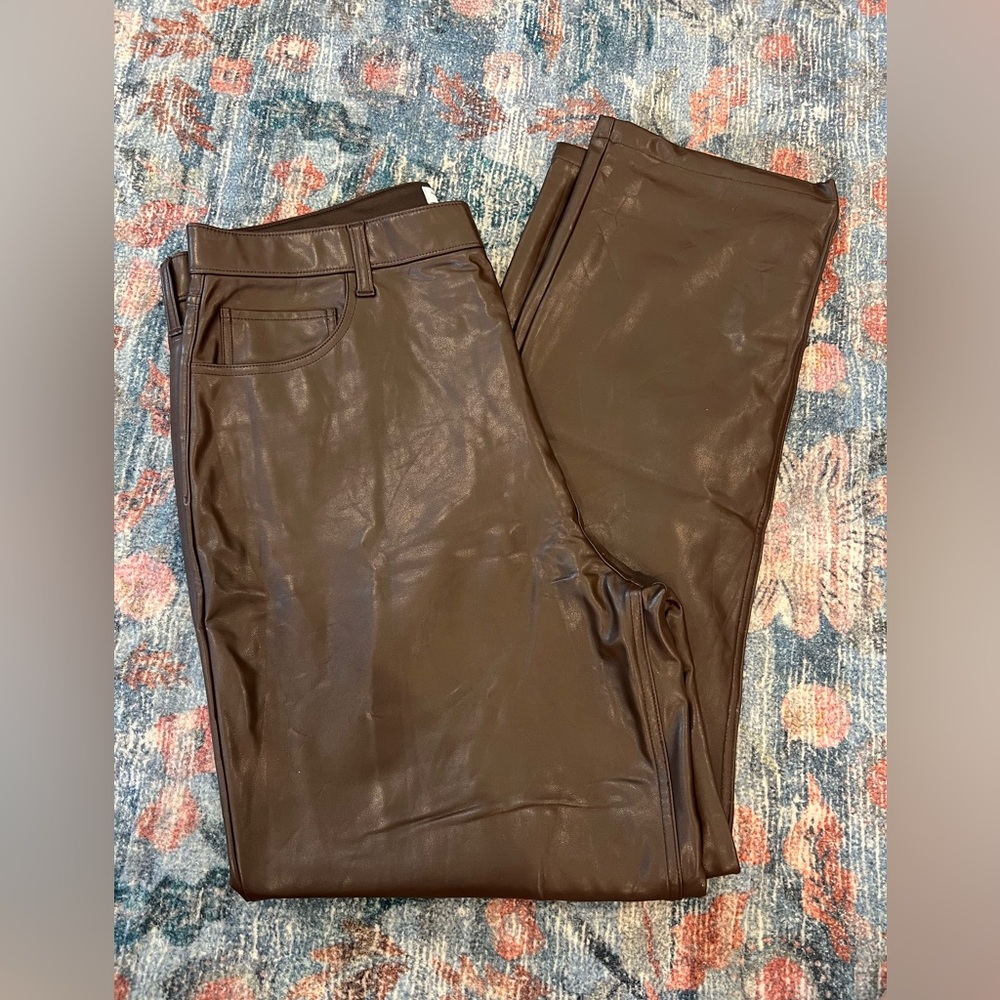 Abercrombie & Fitch Leather Pants
